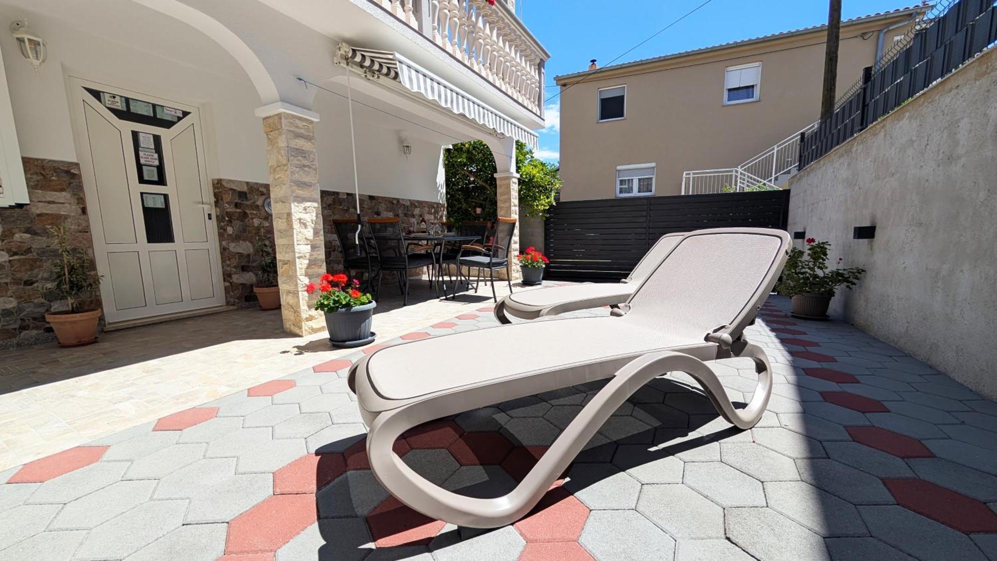 Modern 3Br Apartments In Zadar With Balcony Or Terrace, Free Parking & Ac Pokój zdjęcie